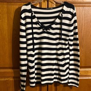 Black Tape Sweater.